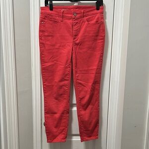 Talbots Vibrant coral Ankle Jeans